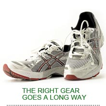 Right Gear Goes A Long Way